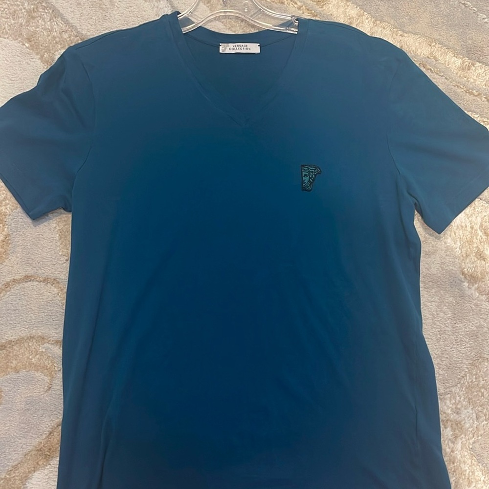 Versace medusa men t-shirt blue